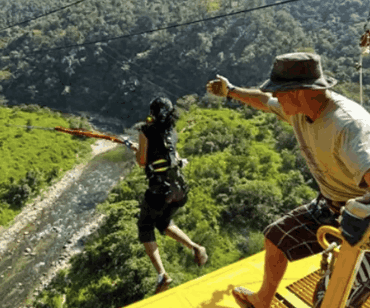 Giant Swing In Rishikesh